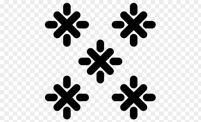 Snowflake Symbol Christmas PNG
