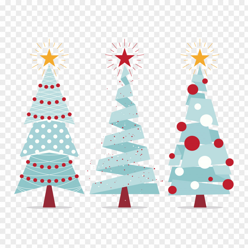 Vector Christmas Tree Ornament Decoration New Year PNG