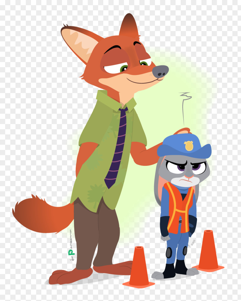 A Traffic Policeman With Walkie Talkie Nick Wilde Lt. Judy Hopps Animation Clip Art PNG