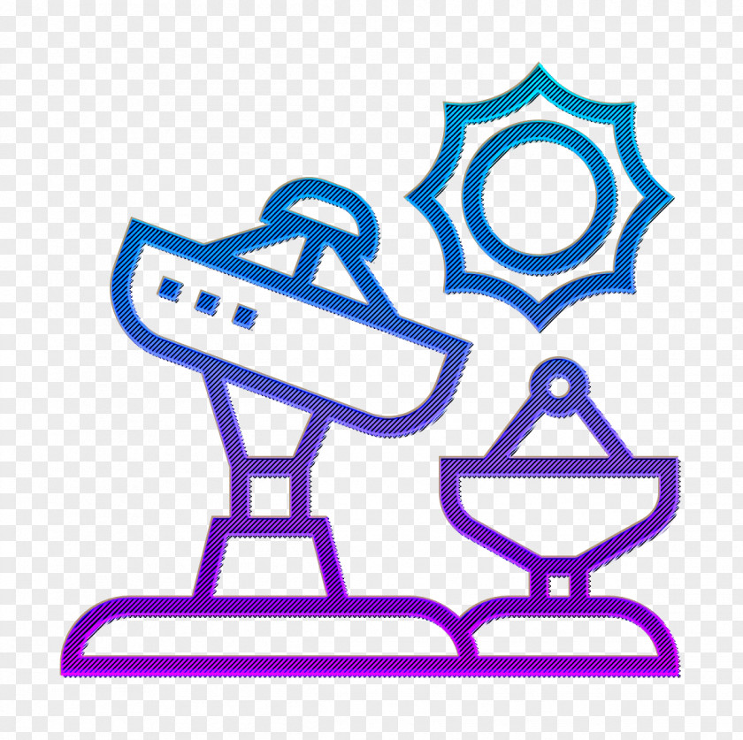 Astronautics Technology Icon Satellite Dish Radio PNG
