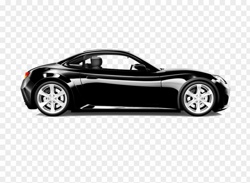 Black Luxury Car Sports Vehicle Stock Photography White PNG