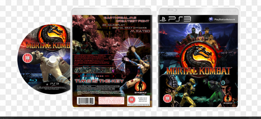 Cover Design Mortal Kombat: Armageddon PlayStation 3 Sub-Zero Scorpion PNG
