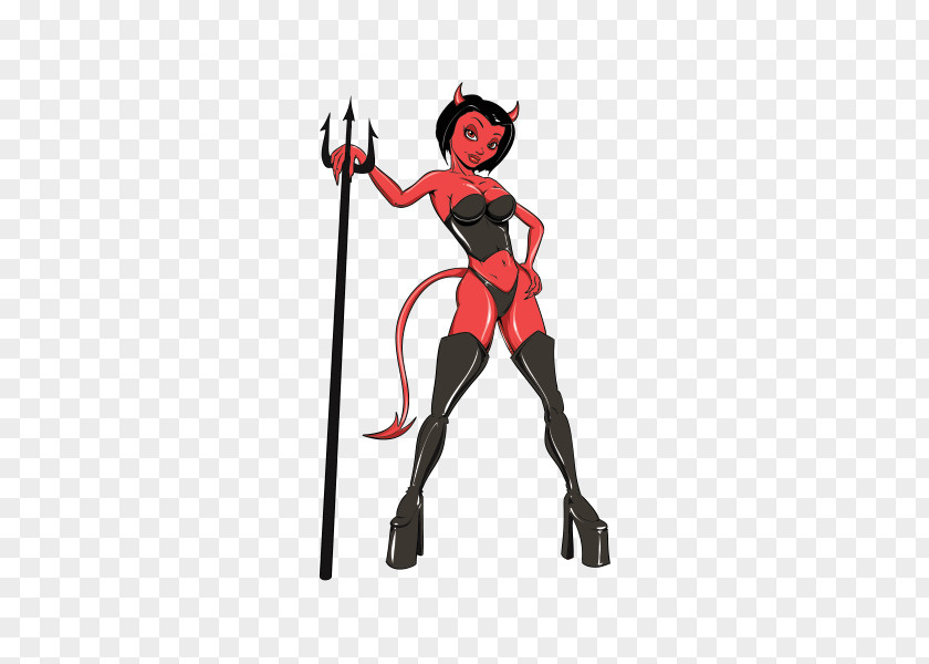 Devil Satan Illustration Sticker PNG Sticker, devil clipart PNG