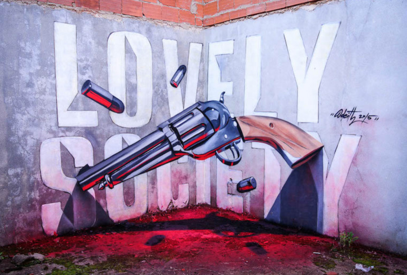 GRAFITTI Portugal Graffiti Street Art Artist Anamorphosis PNG