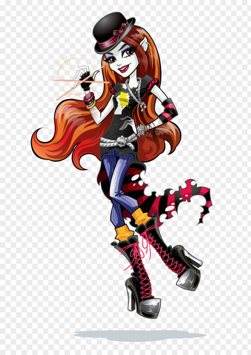 Monster High Ghoul Skelita Calaveras Frankie Stein Doll PNG