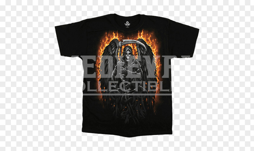 T-shirt Long-sleeved Death Poster PNG
