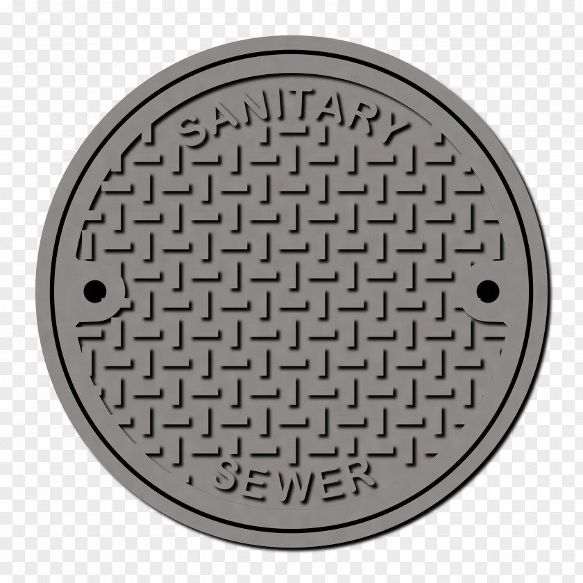 Manhole Cover Separative Sewer Sewerage Clip Art PNG