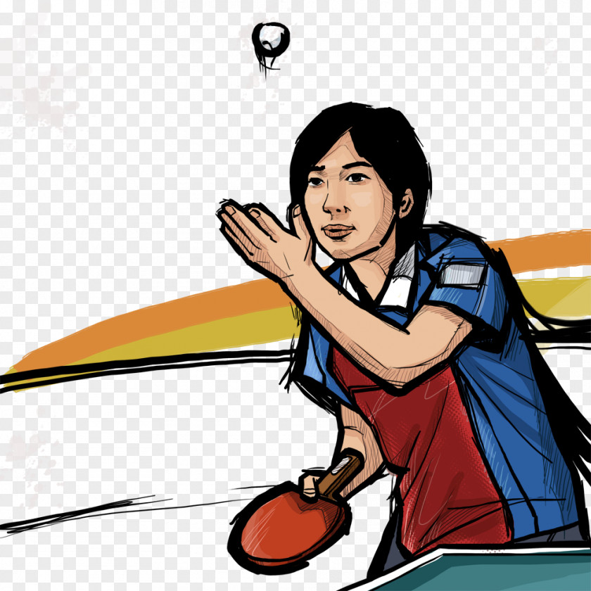 Table Tennis Ball Sport Game PNG