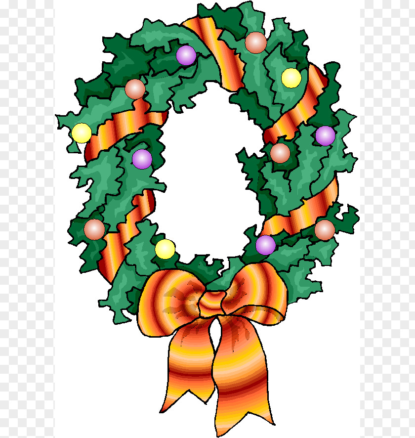 Wreath Art Christmas Clip PNG