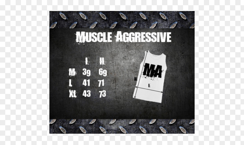 Aggressive White Metal Brand Font PNG