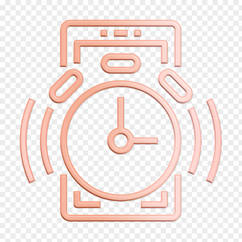 Alarm Icon Mobile Interface PNG