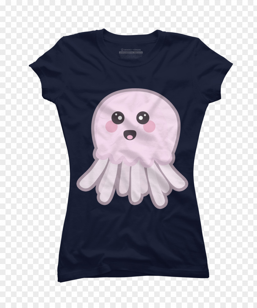 Jellyfish T-shirt Sleeve Clothing Fashion Top PNG