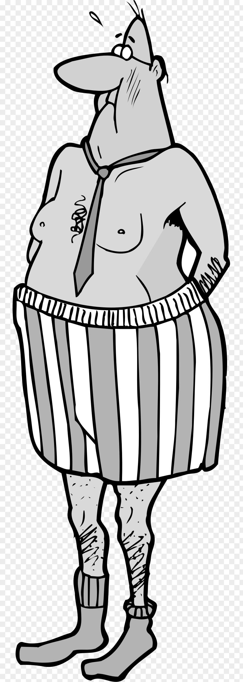 Mr Johnson Shorts Public Domain Clip Art PNG