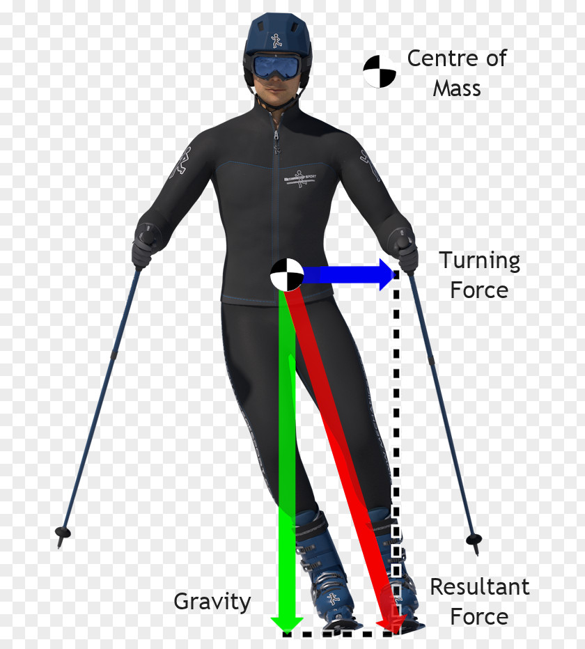 Skiing Ski Poles Alpine Winter Sport PNG