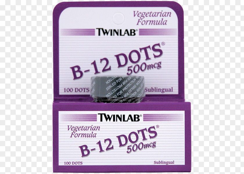 Tablet Twinlab Sublingual Administration Vitamin B-12 Brand PNG
