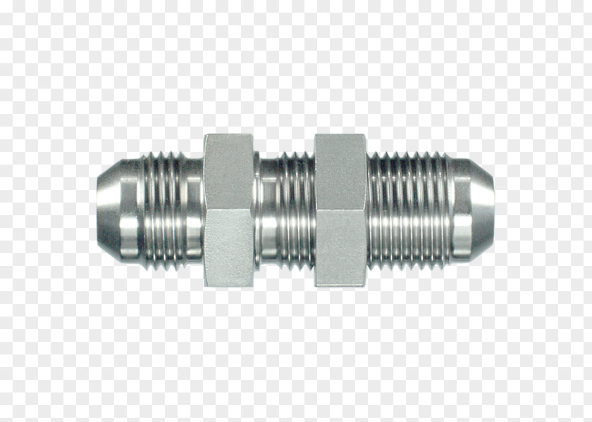 BULKHEAD British Standard Pipe Fastener National Thread JIC Fitting Steel PNG