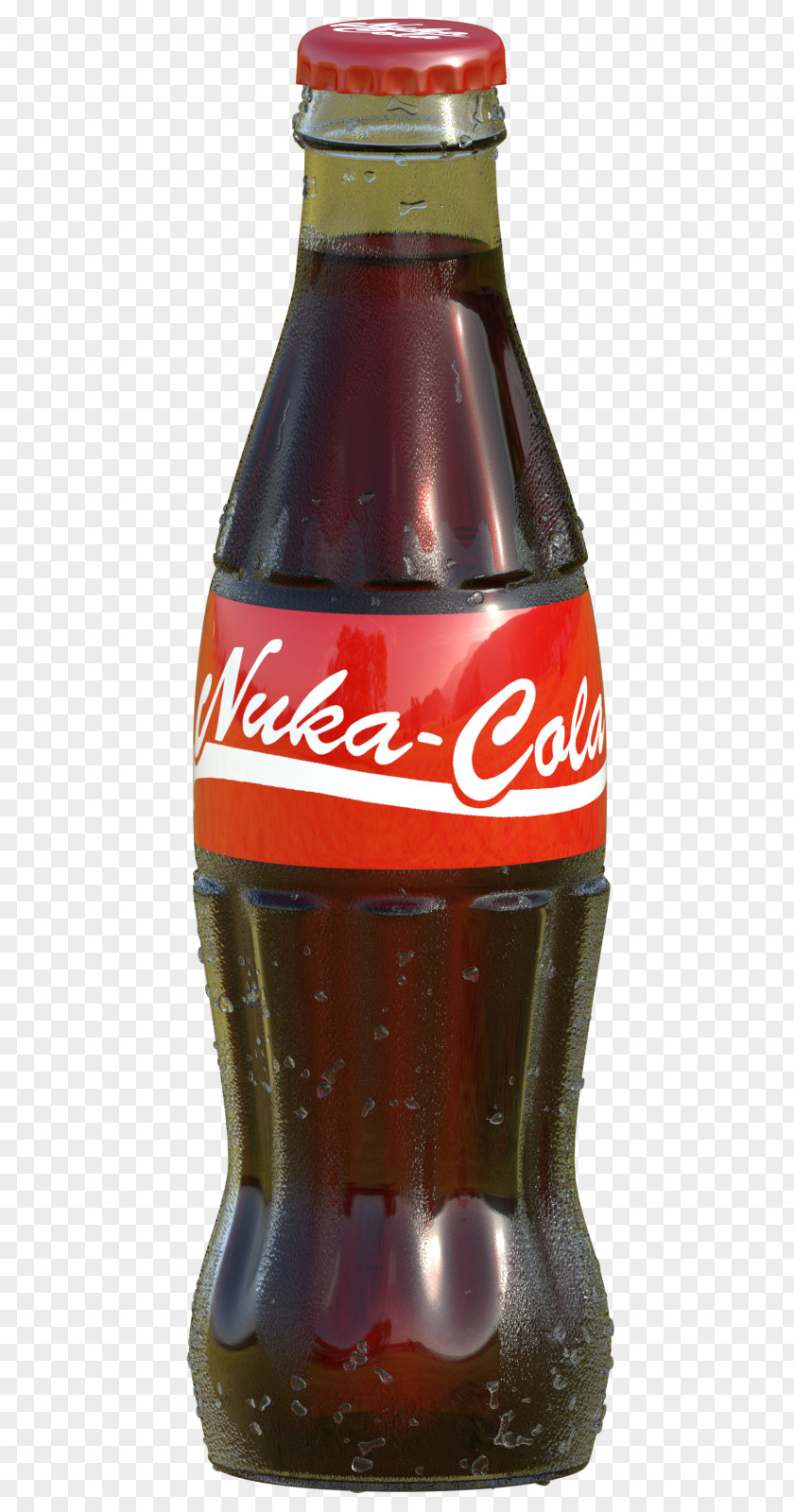Cola Swirl Fallout 4 Bottle Cap Glass PNG