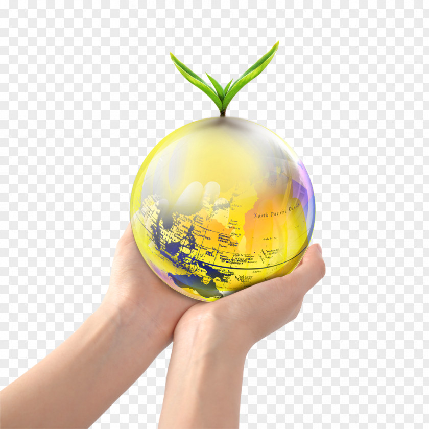 Golden Earth Free To Pull Material Cdr PNG