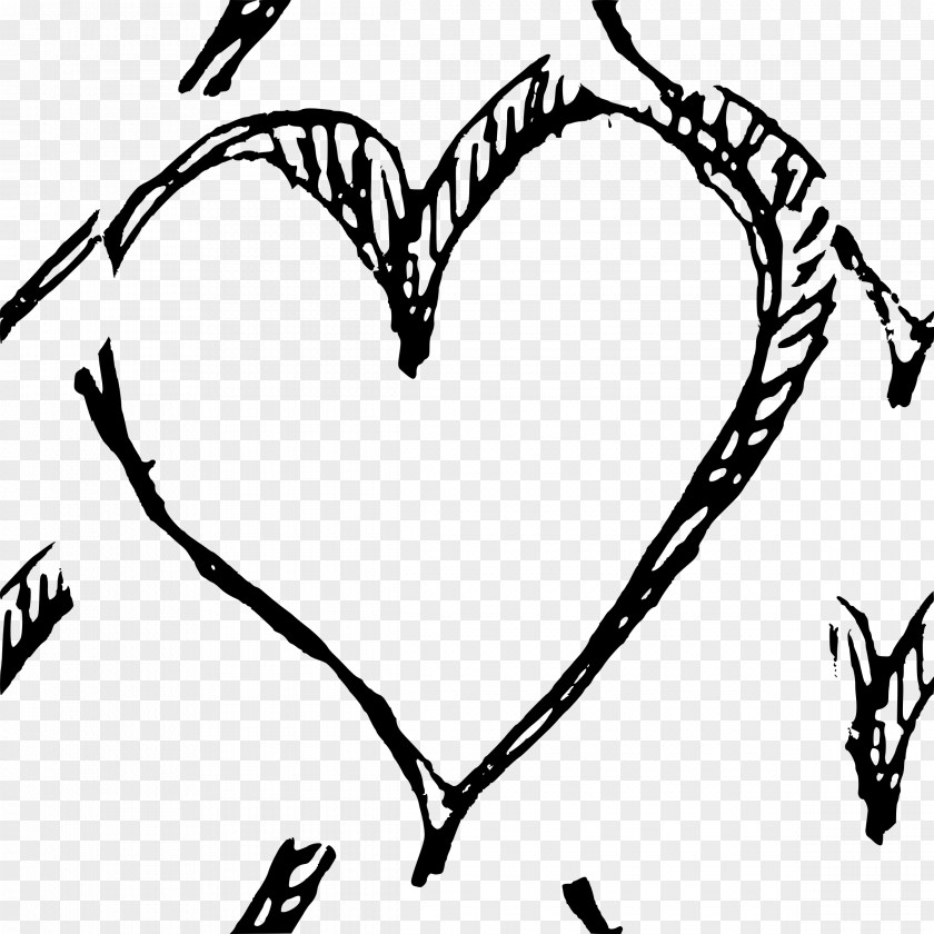 Kale Drawing Pencil Heart Sketch PNG