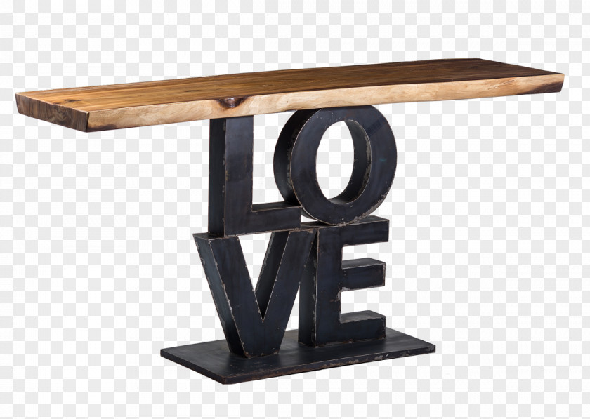 Love Wood Table Furniture Fauteuil Consola PNG