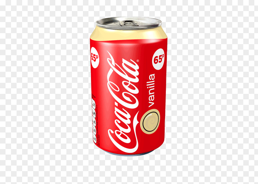 Old Dr Pepper Cans Coca-Cola Vanilla Coke (Product Of UK) PNG
