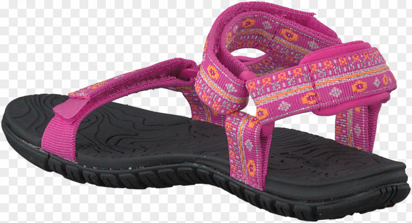 Sandal Footwear Shoe Magenta Purple PNG