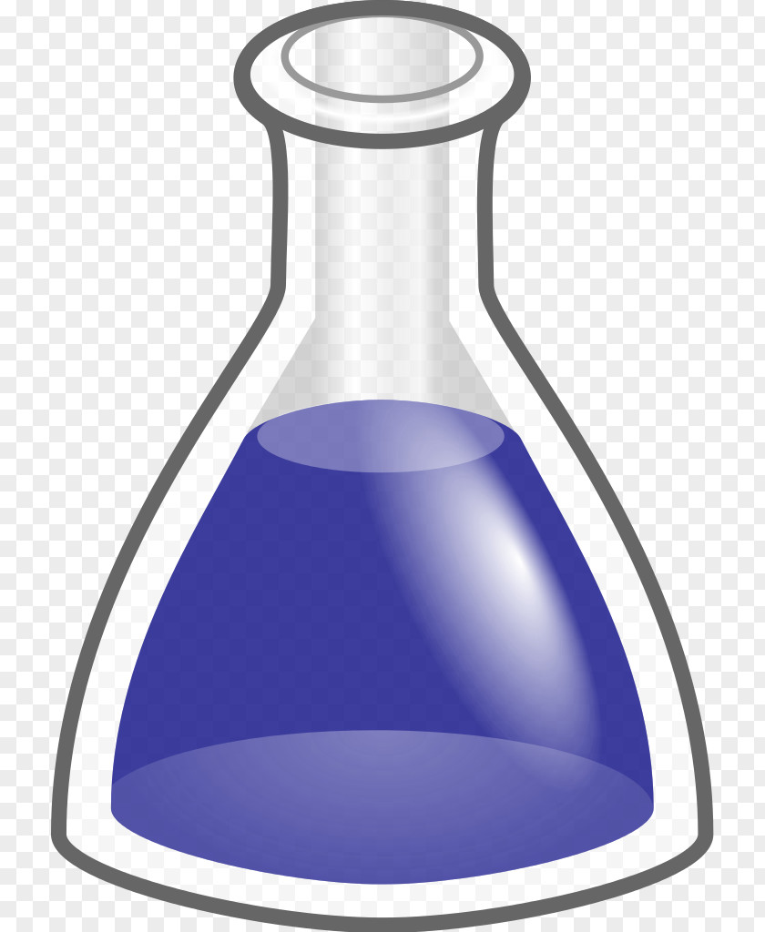 Science Laboratory Flasks Erlenmeyer Flask Beaker Clip Art PNG