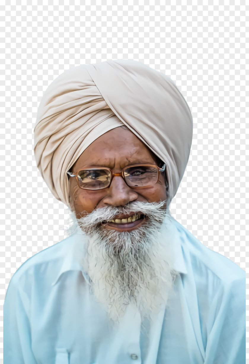 Turban Ulama Beard Dastar Moustache PNG