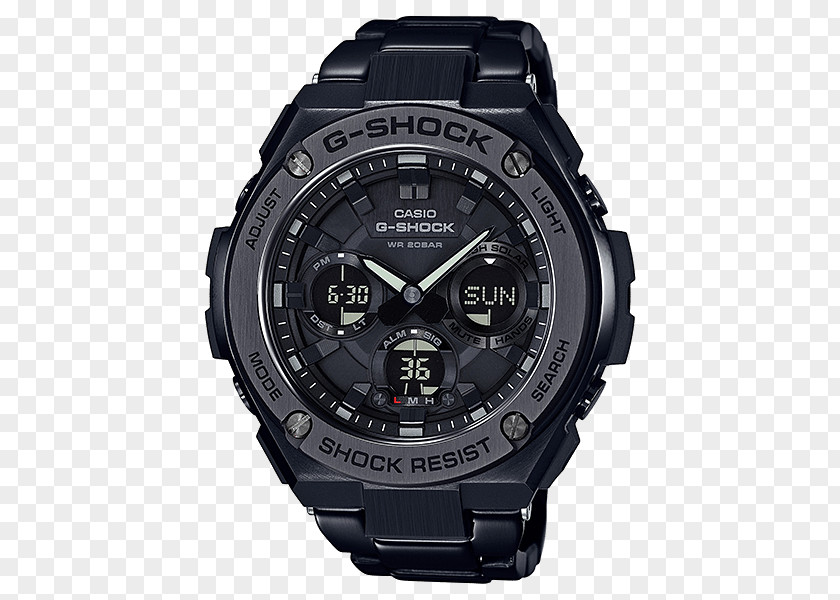 Watch G-Shock G-Steel GSTS100 Shock-resistant Casio PNG