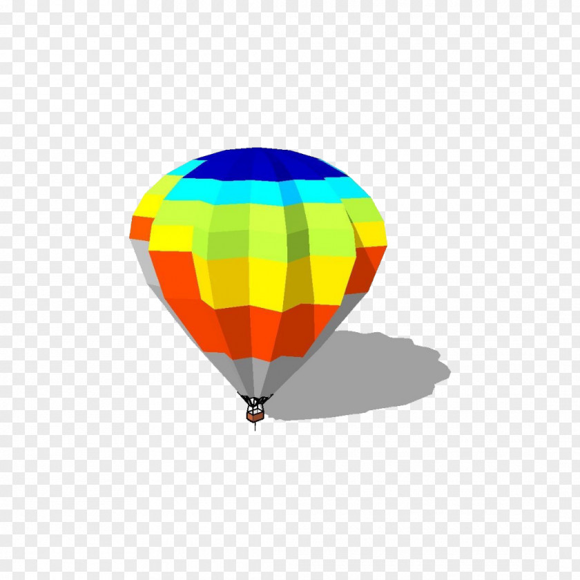 Hot Air Balloon Ballooning SketchUp Rendering PNG