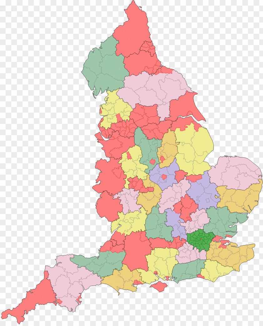 Map Regions Of England Vector Graphics Image Clip Art PNG