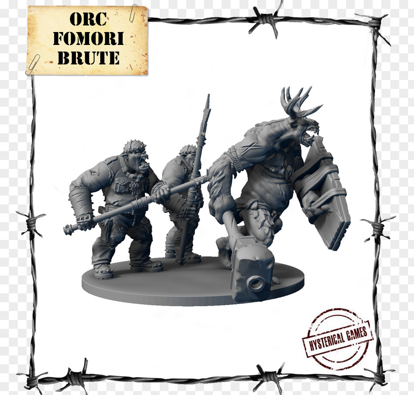 Steenbeck Orc Miniature Wargaming Hysterical Games Tabletop & Expansions PNG