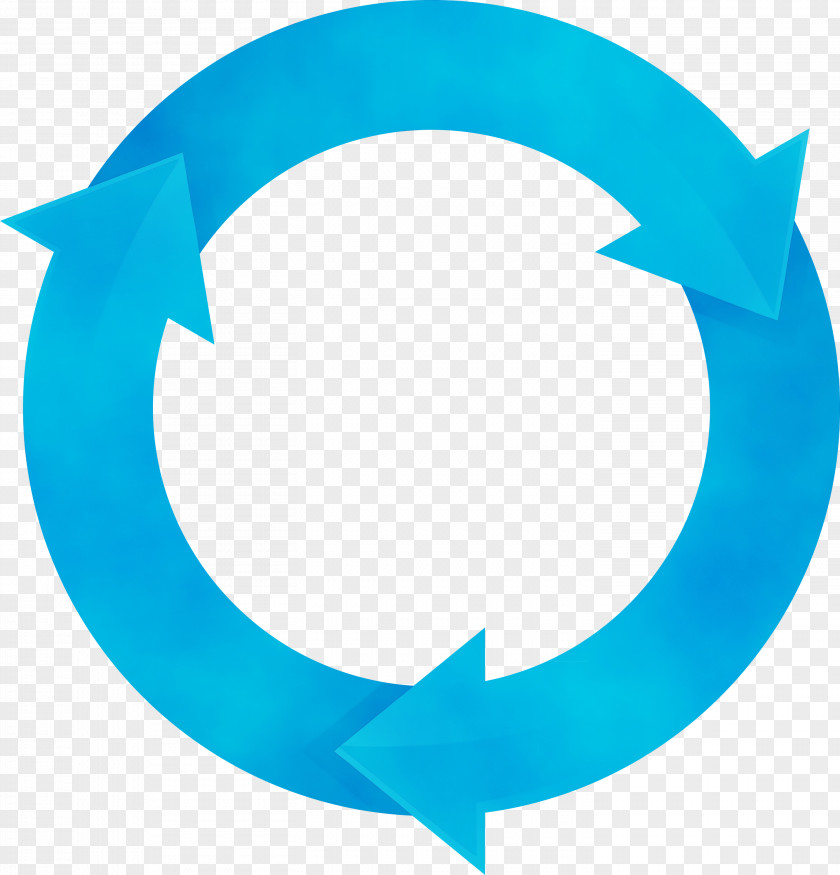 Turquoise Aqua Circle Symbol PNG