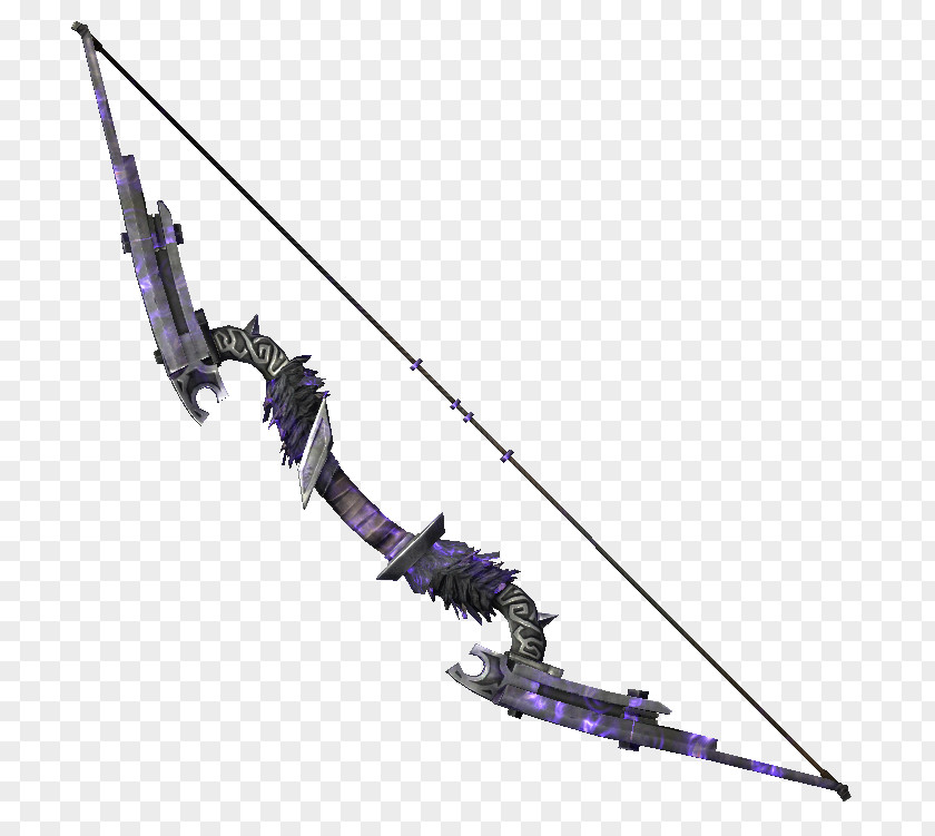 Bow Weapon The Elder Scrolls V: Skyrim – Dragonborn Oblivion And Arrow Nexus Mods Video Game PNG