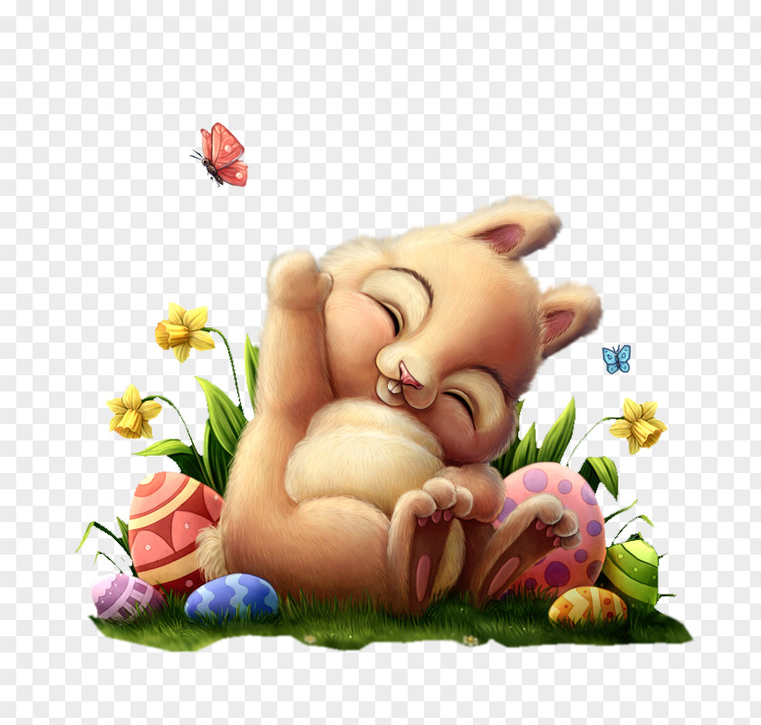 Easter Bunny Egg Art Rabbit PNG