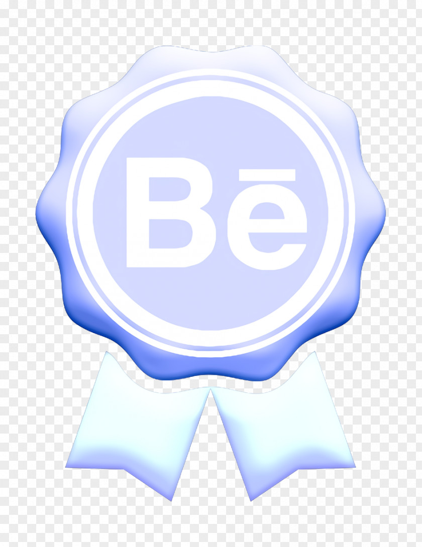Electric Blue Emblem Behance Icon Social Media PNG