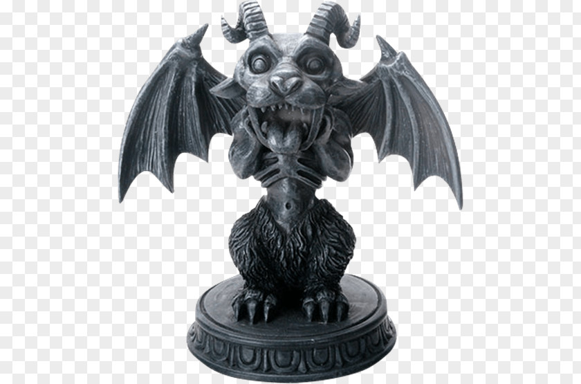 Gargoyle Statue Figurine Statuary Collectable PNG