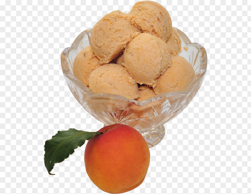 Ice Cream Amaretti Di Saronno Apricot Dessert Milk PNG