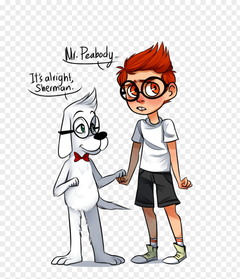 MR. PEABODY & SHERMAN Mr. Peabody Fan Art Character Thumb Dog PNG