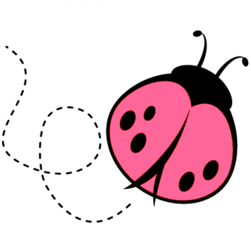 Pink Bug Cliparts Ladybird Free Clip Art PNG
