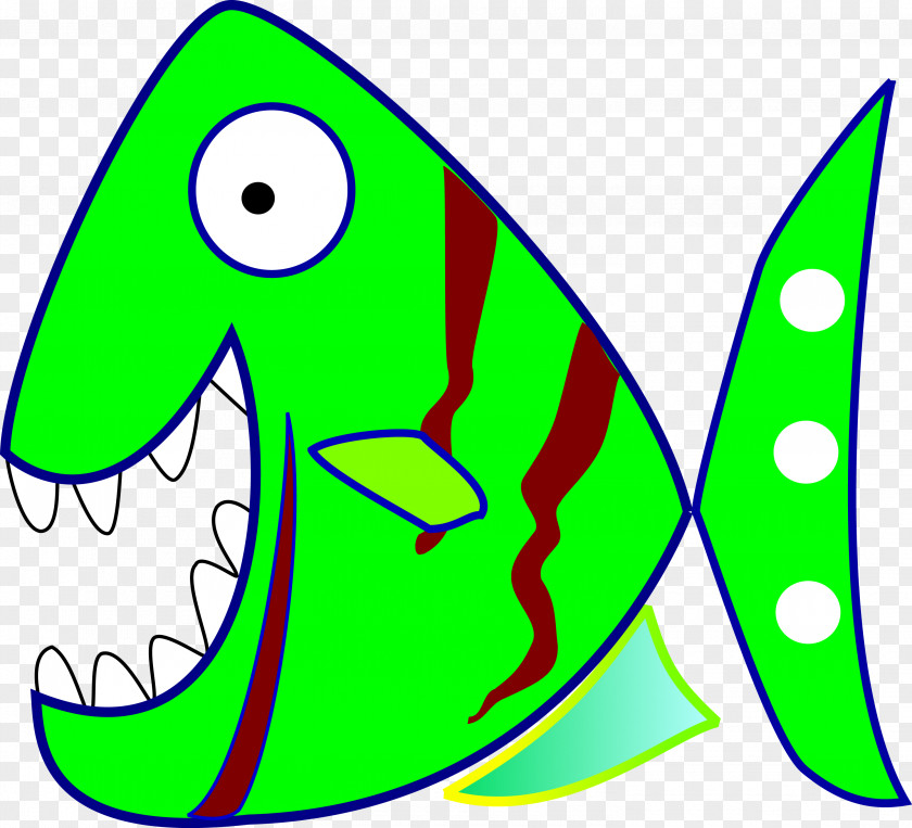 Piranha Clip Art Image Cartoon Vector Graphics PNG