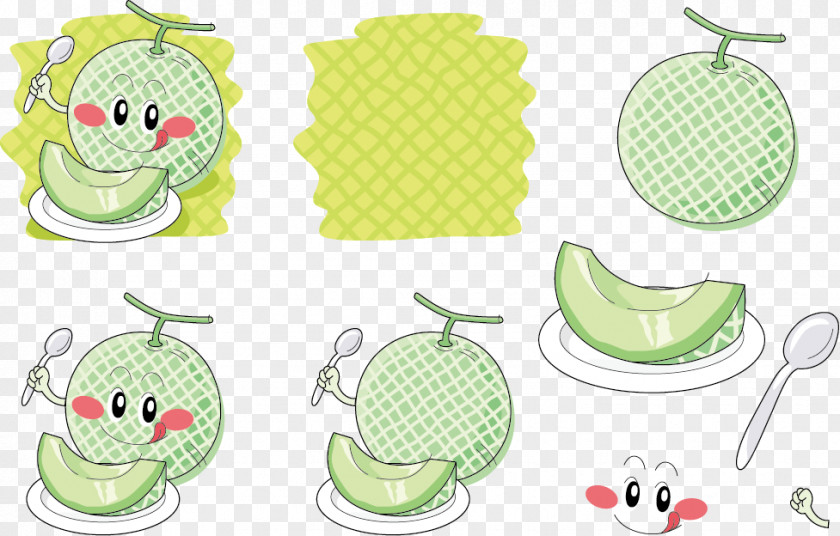 Spoon Melon Expression Vector Carrying Hami Poster PNG