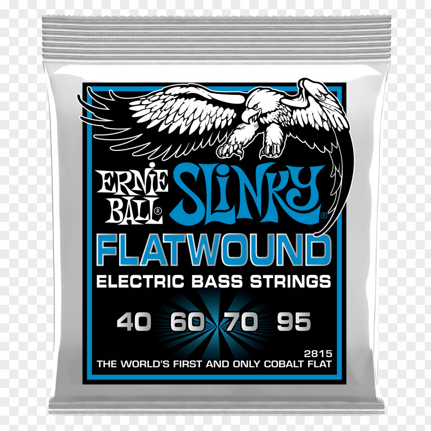 Bass Guitar Flatwound String Double Electric PNG