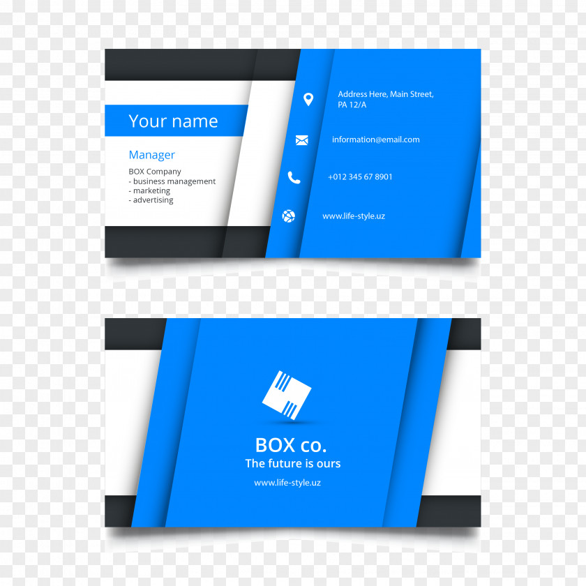 Design Business Cards Logo Graphic Printing Visiting Card PNG