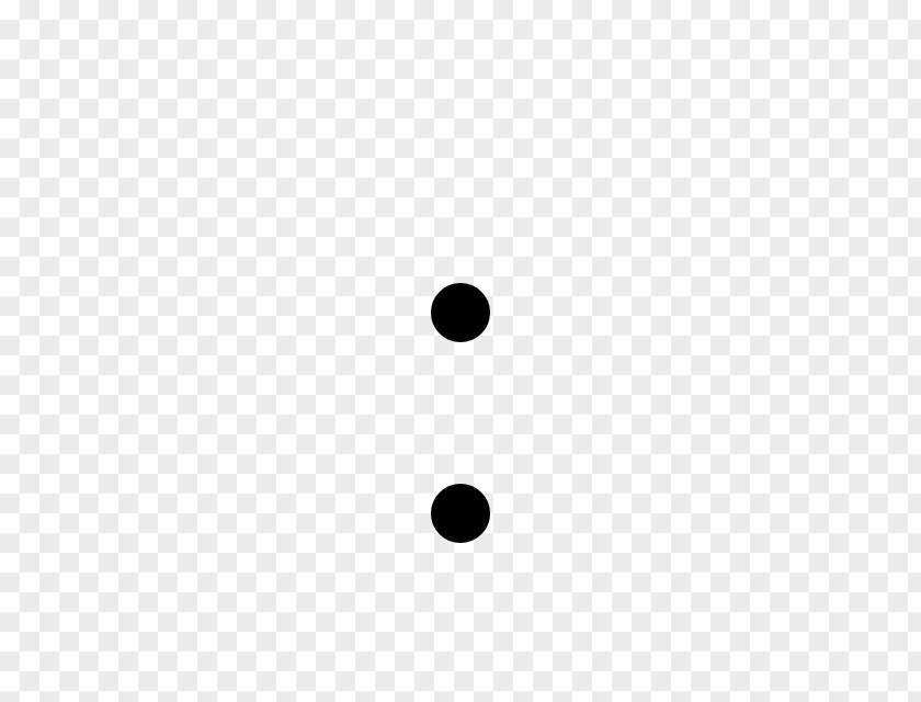 Semi Colon Semicolon Simple English Wikipedia Full Stop PNG
