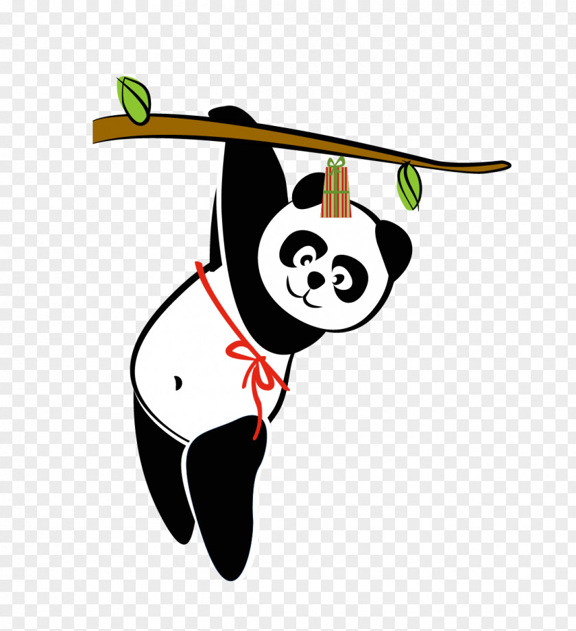 Vector Panda Giant Cartoon Cuteness PNG