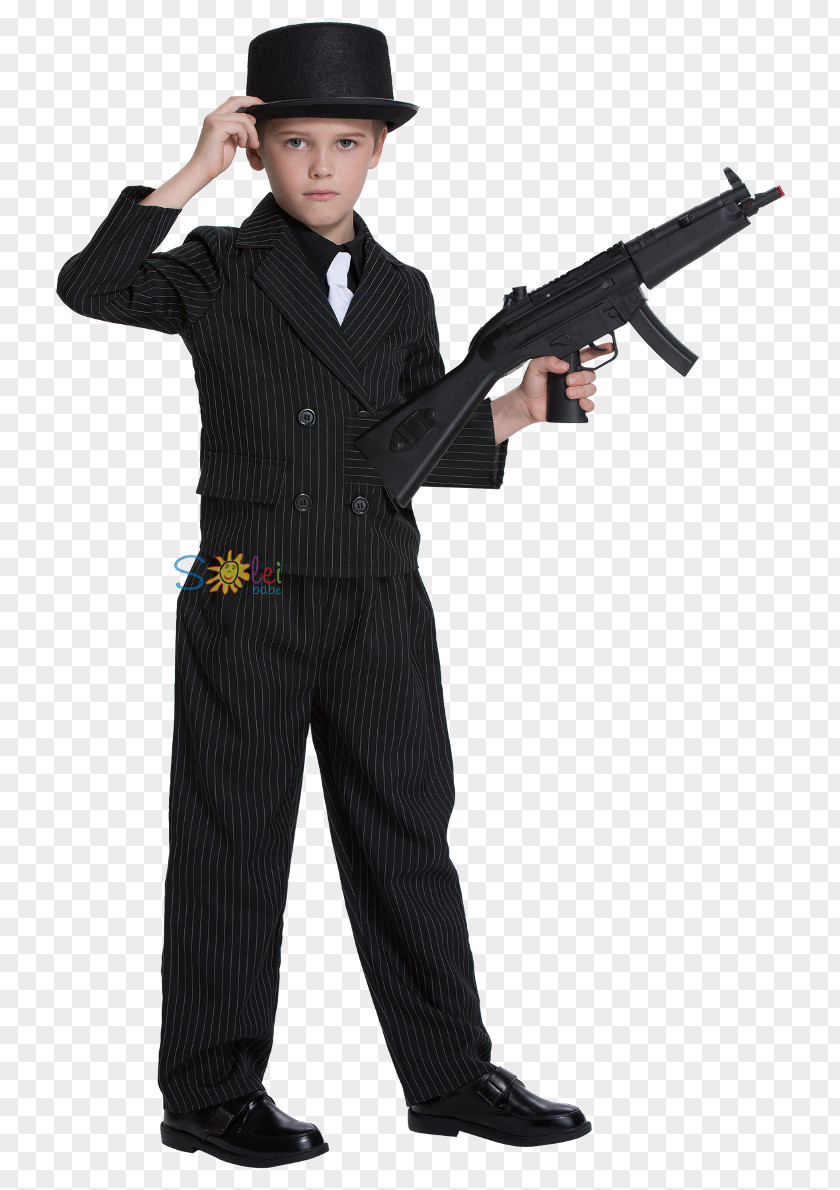 Carnival Al Capone Gangster Child Play PNG