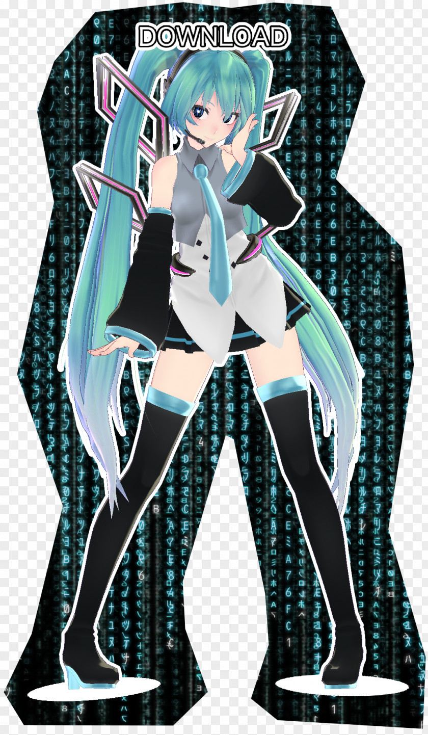 Hatsune Miku MikuMikuDance ヒビカセ Vocaloid PNG