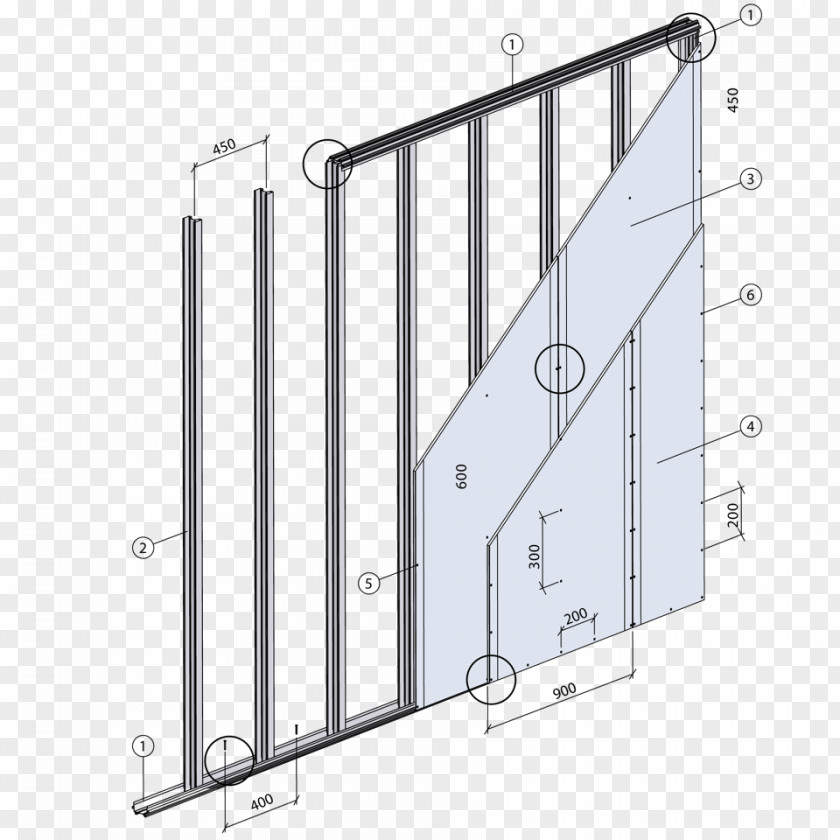 Line Handrail Material Steel PNG