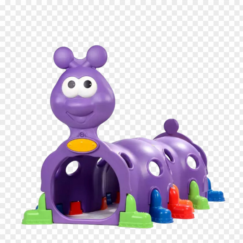 Purple Tunnel Toy Playground Slide Child PNG